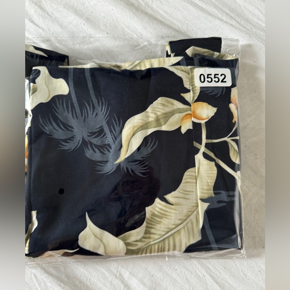 Vintage Pacific Legends Navy Floral Hawaiian Dress Size M - Picture 10 of 10